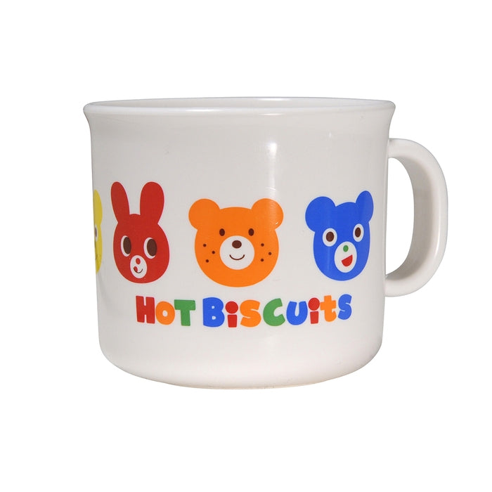【日本製】MIKI HOUSE HOT BISCUITS 角色餐具套裝（附收納盒） 橙色
