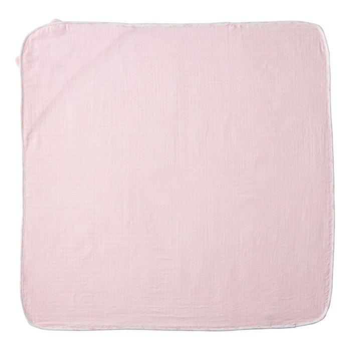 【日本製】MIKI HOUSE HOT BISCUITS 嬰兒 紗布浴巾 85×85cm 薄身快乾 包巾 2色