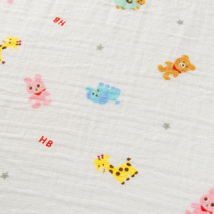 【日本製】MIKI HOUSE HOT BISCUITS 紗布浴巾 90×90cm 正方形 包巾 純棉 彌月送禮 4色