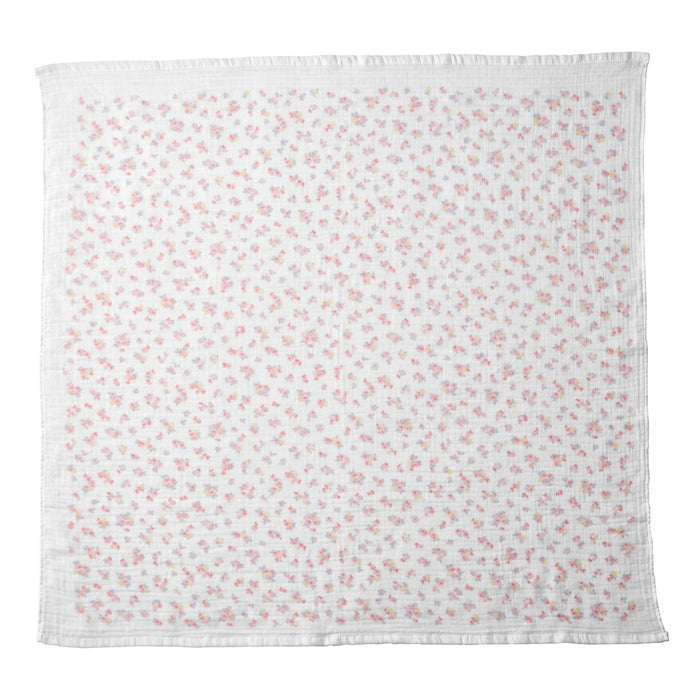 【日本製】MIKI HOUSE HOT BISCUITS 紗布浴巾 90×90cm 正方形 包巾 純棉 彌月送禮 4色