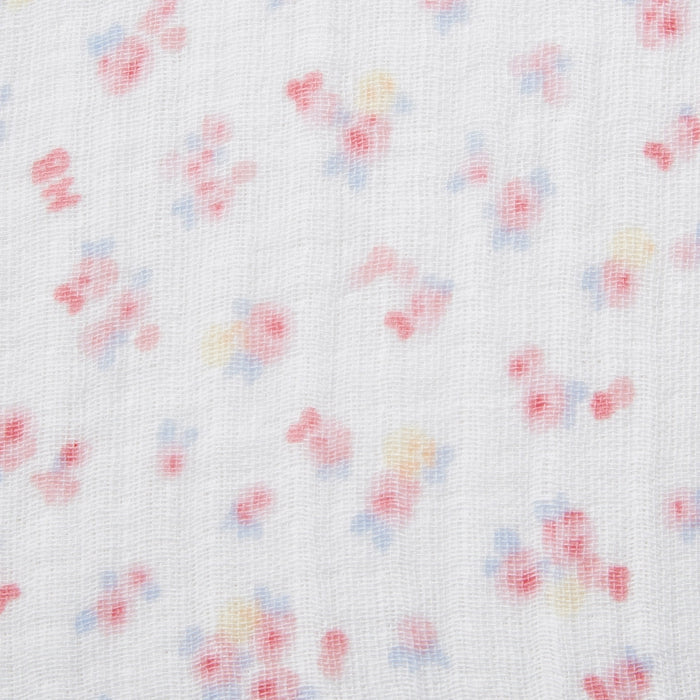 【日本製】MIKI HOUSE HOT BISCUITS 紗布浴巾 90×90cm 正方形 包巾 純棉 彌月送禮 4色