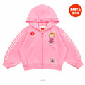 【韓國品牌／中國製】Bebedepino Sally Brown 荷葉邊 連帽拉鏈外套 BP61JD741