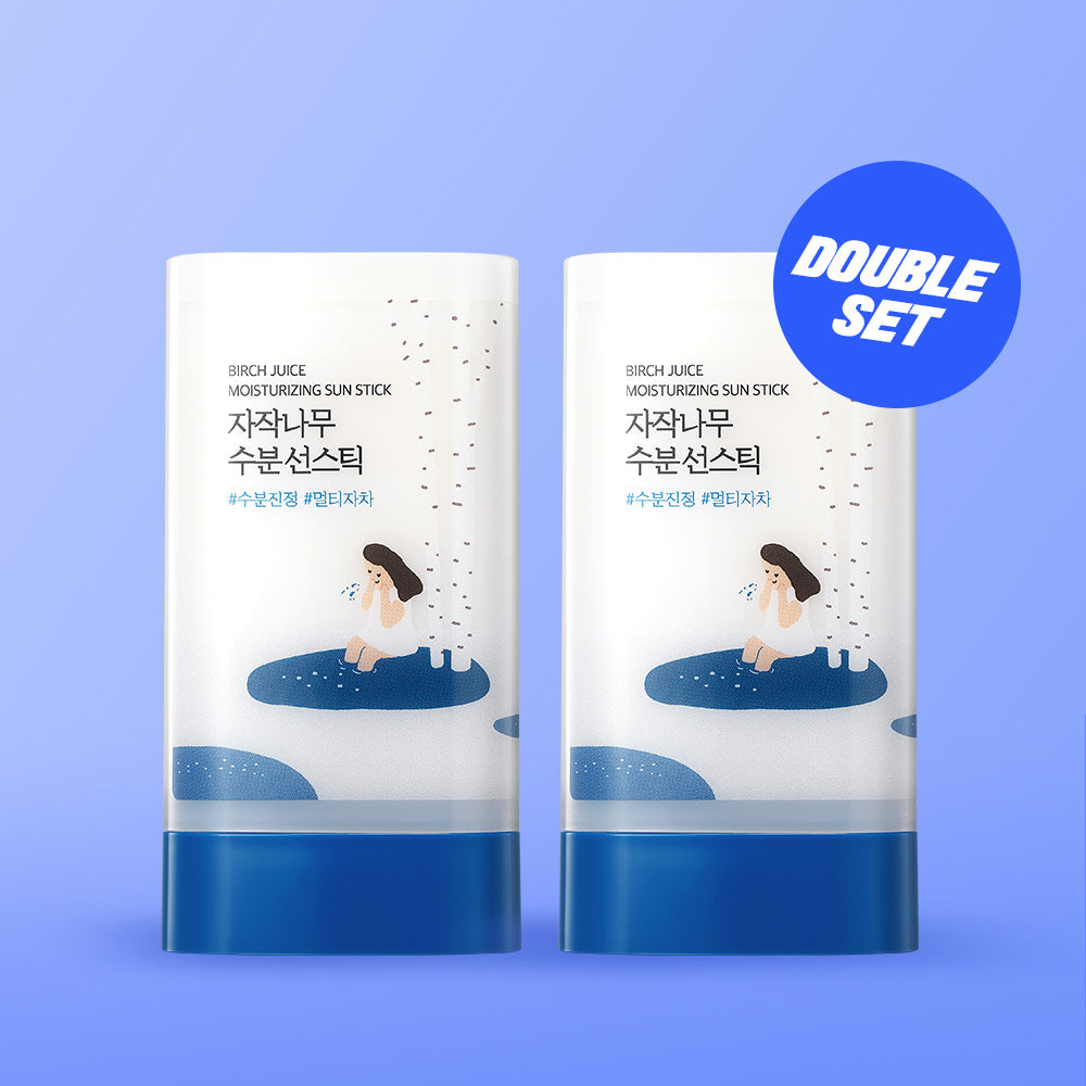 ROUND LAB Birch Juice Moisturizing Sun Stick 樺樹汁保濕防曬棒 19g 雙支裝