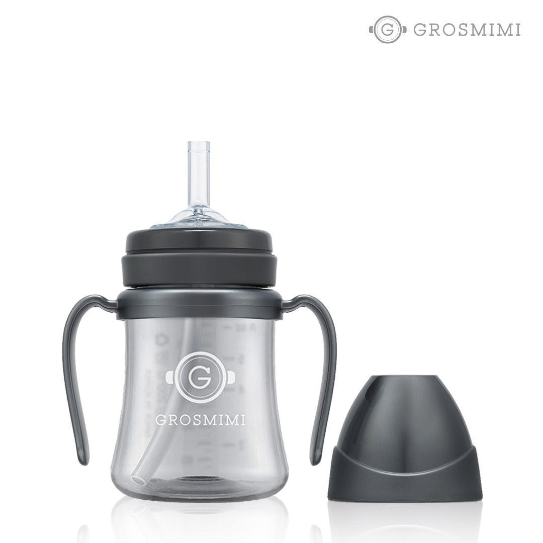 Grosmimi PPSU Dark Series 吸管杯 200ml
