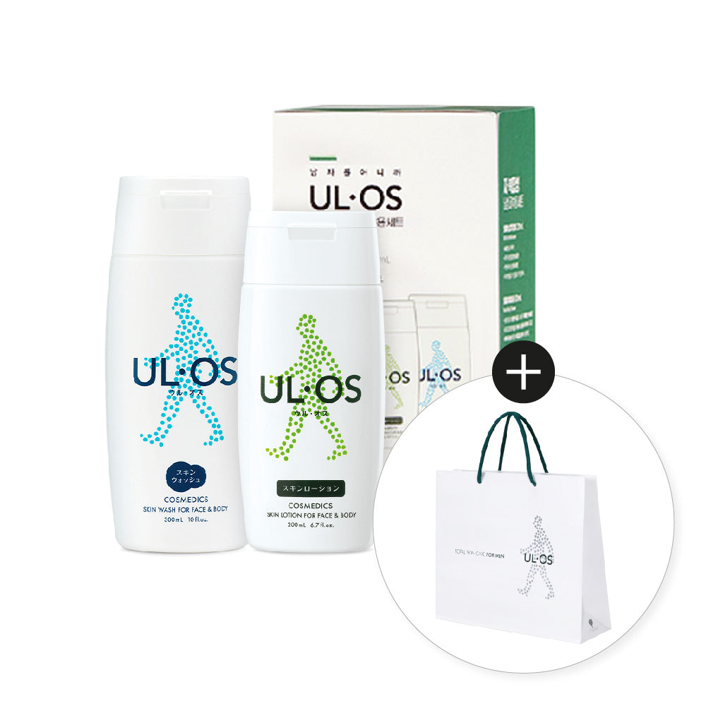 UL·OS 男士 2件套 油性至混合肌｜控油保濕