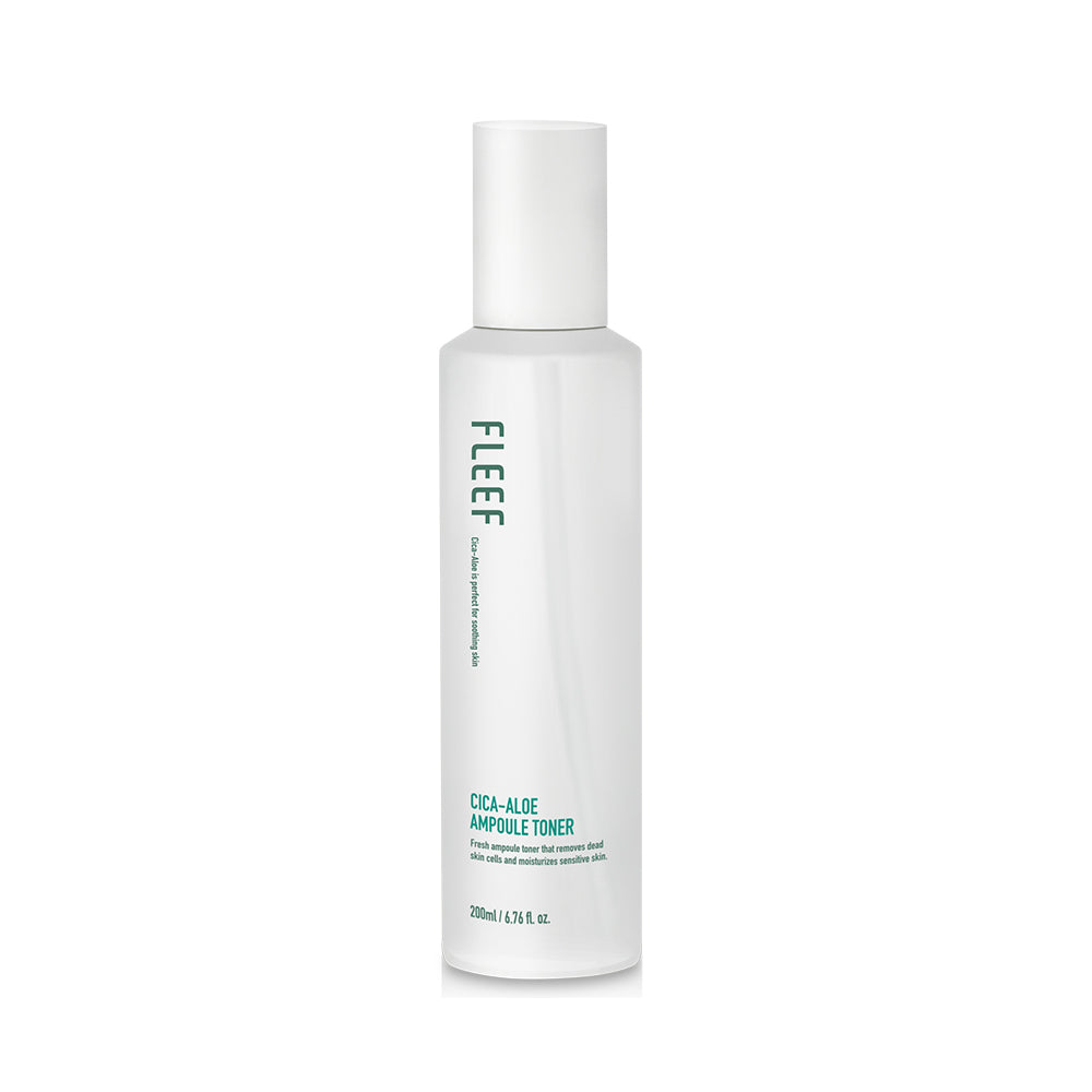【韓國製】PLIFF 積雪草蘆薈安瓶爽膚水 200ml＋舒緩多效乳 200ml｜舒緩 暗瘡肌