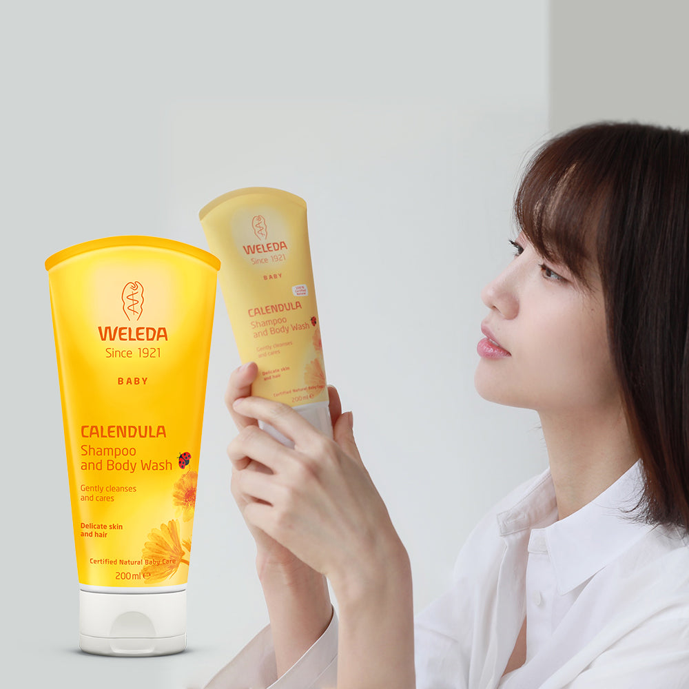 WELEDA Calendula Baby Shampoo & Body Wash 金盞花嬰兒洗髮沐浴