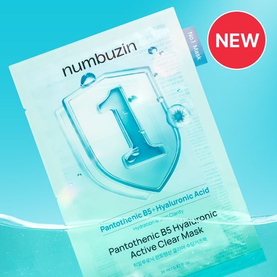 Numbuzin 面膜 1-5號 12片 (5款可選) No.1-5 Mask Pack 4pcs (5 Types)