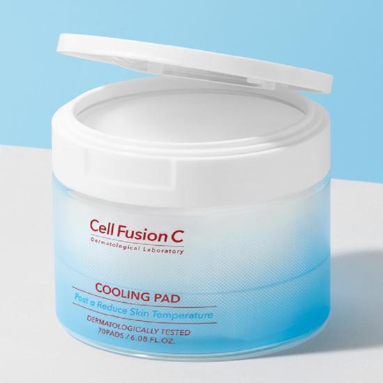 Cell Fusion C 冰河水鎮靜舒緩棉片 70片 Post Alpha Cooling Pad 70pcs