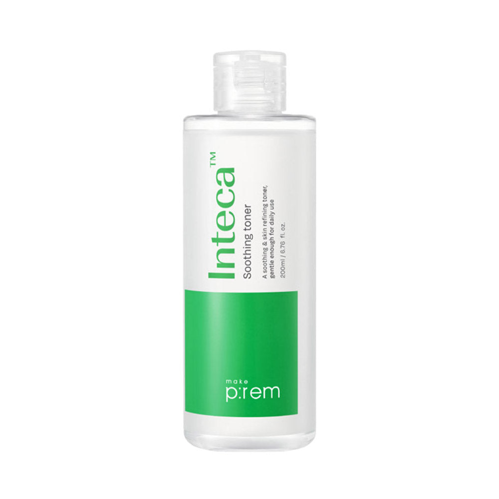 【韓國製】make p:rem 積雪草舒緩爽膚水 200ml 套裝（＋補充裝 100ml＋面霜 31ml）｜舒緩