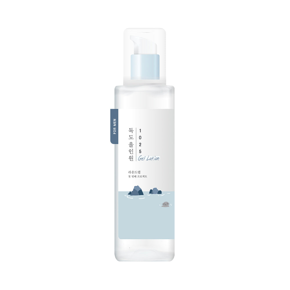 【韓國製】ROUND LAB 男士 1025 獨島多效啫喱乳液 200ml｜清爽補水