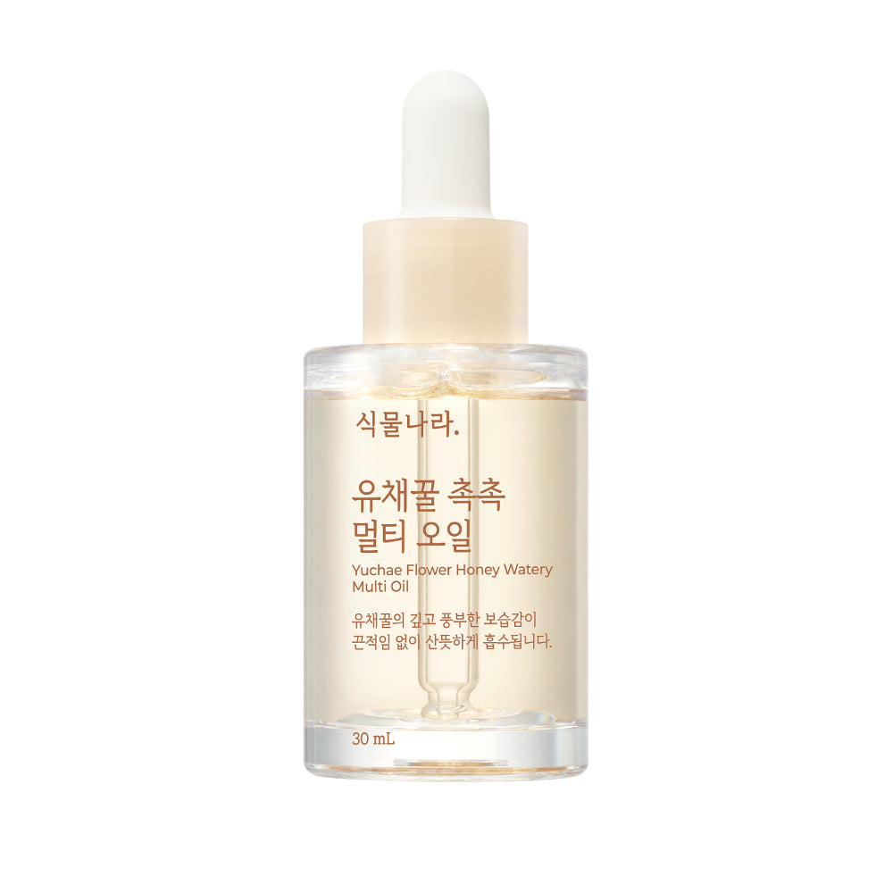 【韓國製】SHINGMULNARA 油菜花蜂蜜多用途油 30ml｜滋潤