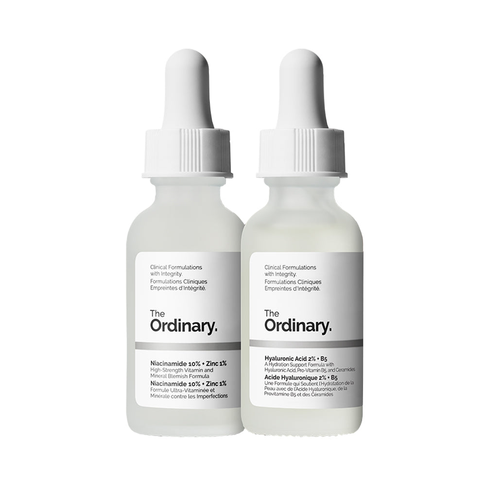 The Ordinary 護膚套裝（煙酰胺 30ml＋透明質酸 30ml）｜控油 補水