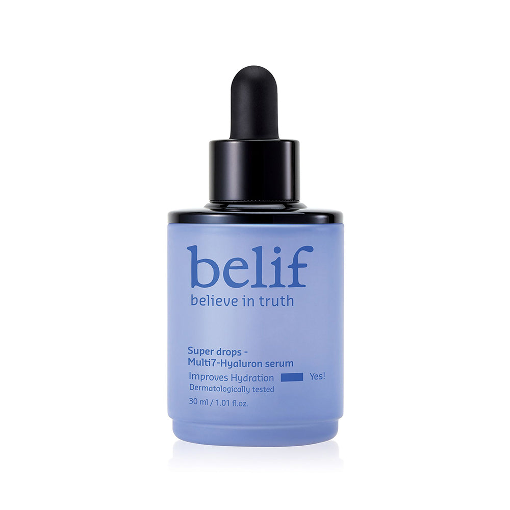 【韓國製】belif 超級滴 Multi 7 透明質酸精華 30ml 套裝（＋補充裝 30ml）｜雙重保濕