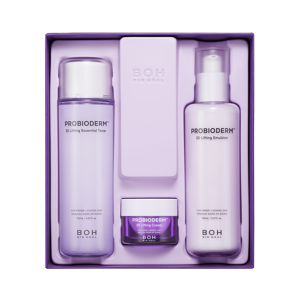 【韓國製】BIOHEAL BOH 3D 提拉護膚 2件套（爽膚水 150ml＋乳液 150ml）｜緊緻 保濕