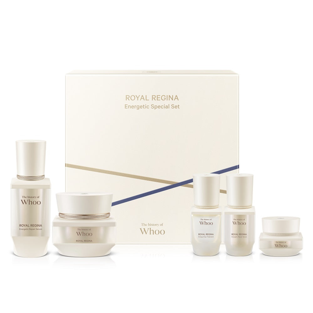 【韓國製】THE WHOO 后 Royal Regina 2件套（精華 30ml＋面霜 50ml）｜緊緻 抗老