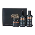 【韓國製】THE FACE SHOP 男士 The Black Balm 護膚套裝（爽膚水 140ml＋乳液 130ml＋迷你裝）｜保濕