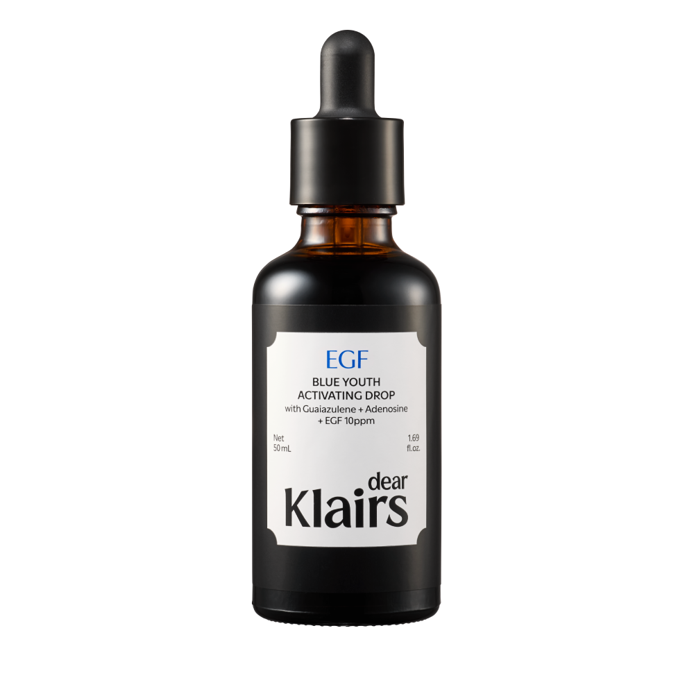 【韓國製】Dear, Klairs 藍銅胜肽 Midnight Blue 青春活膚精華 50ml｜EGF 舒緩 緊緻彈潤