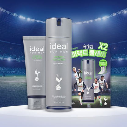 IDEAL FOR MEN Perfect All-Action Lotion (Tottenham Co-branded Edition/Regular Edition) 150ml (two bottles) + free gift