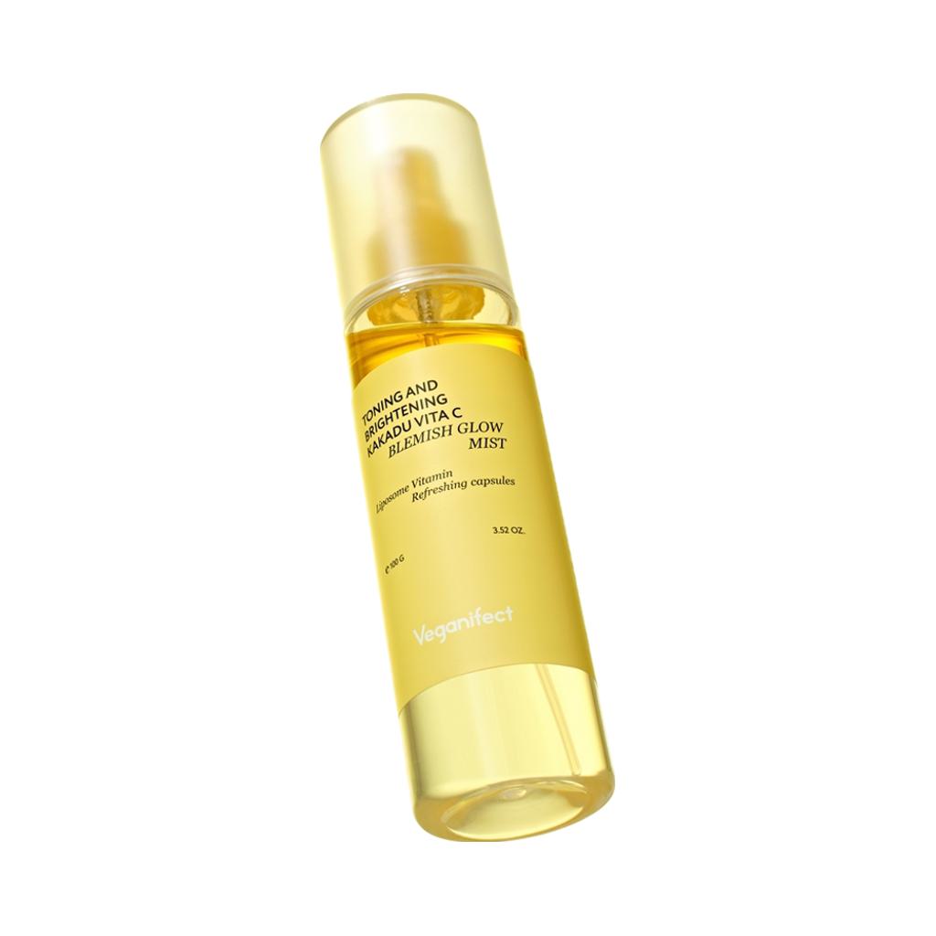【韓國製】VEGAN EFFECT 維他命C 穀胱甘肽噴霧 100ml｜提亮 補濕