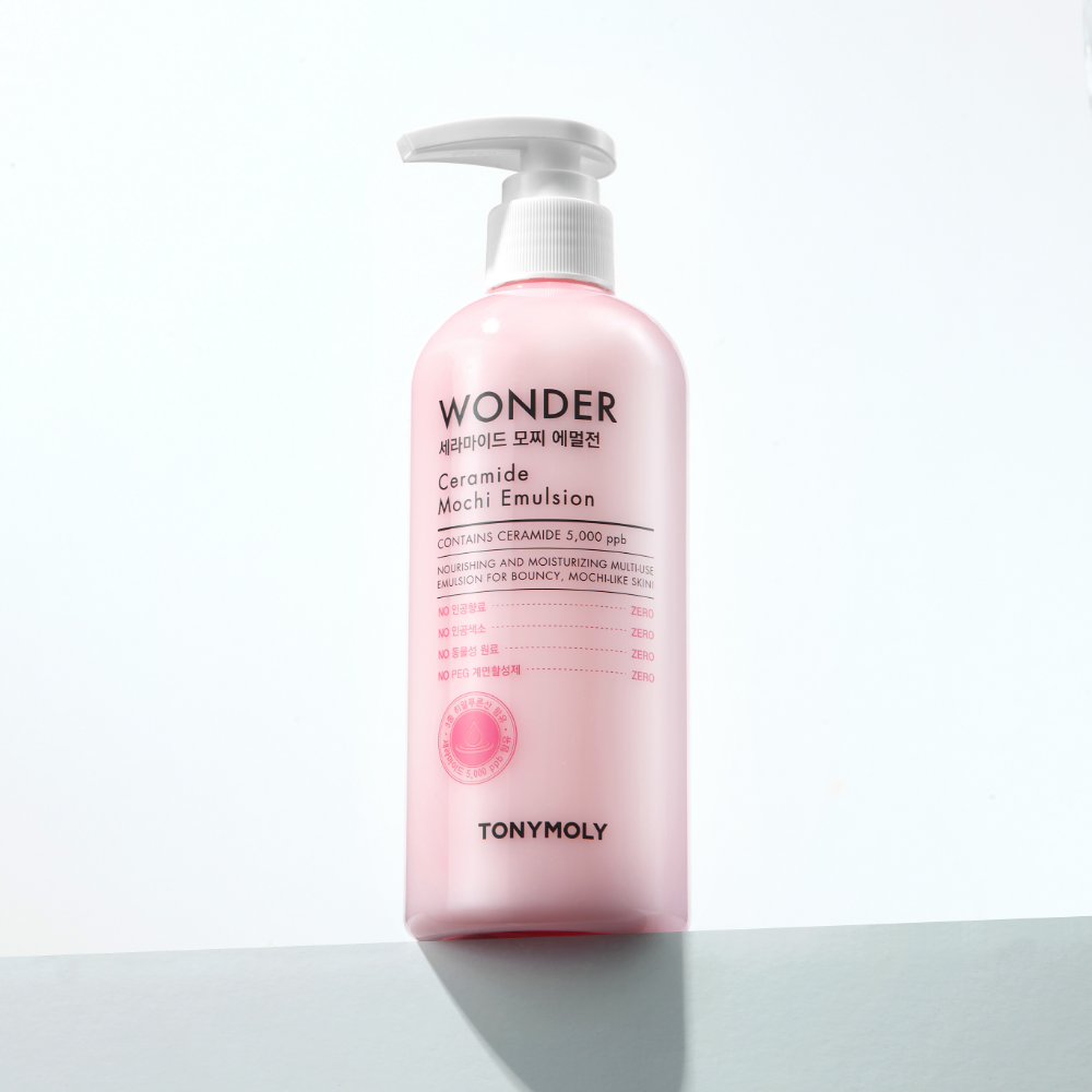 【韓國製】TONYMOLY 神經醯胺麻糬乳液 300ml｜保濕 修護
