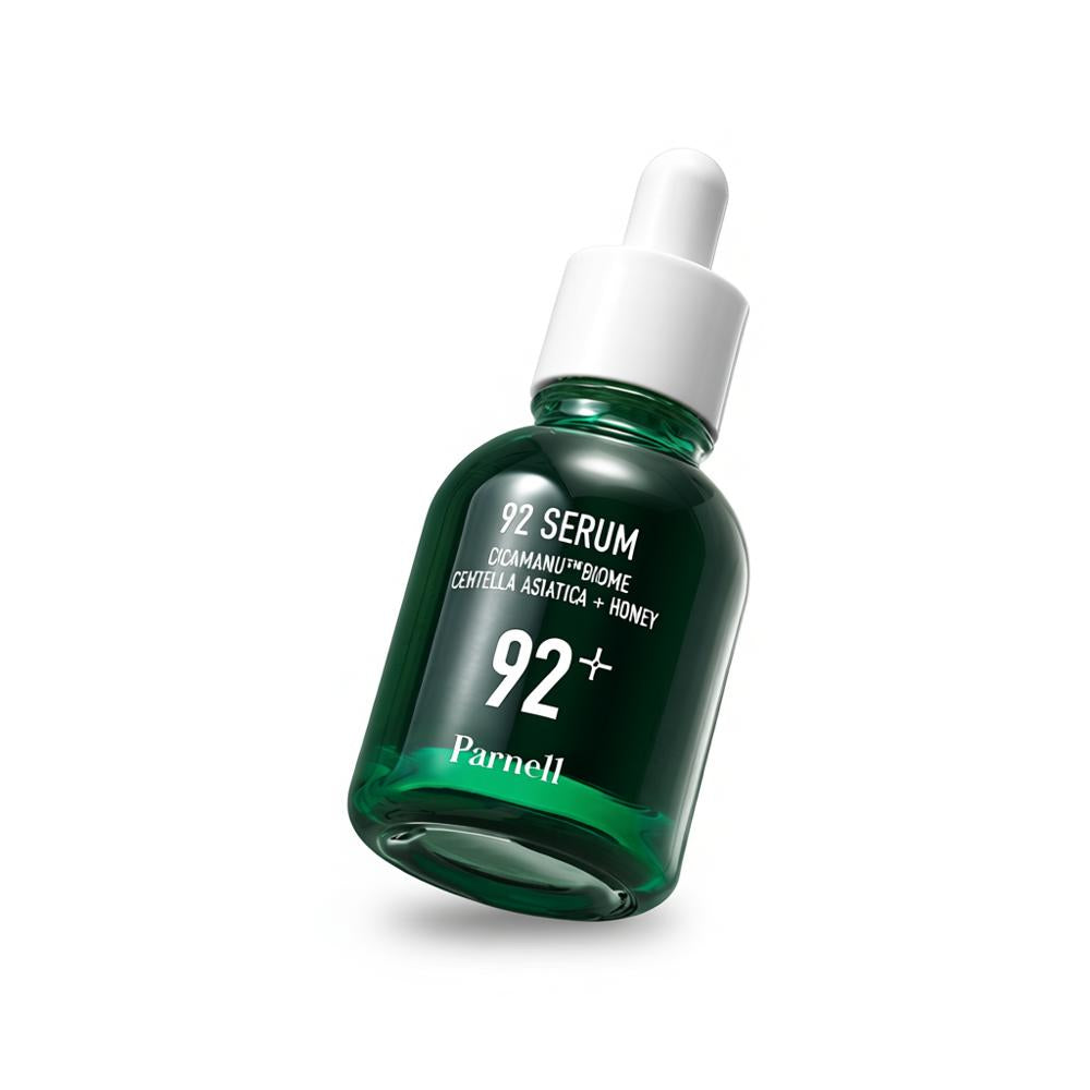 【韓國製】Parnell 積雪草 Cicamanu 92 精華 30ml 補充套裝（＋補充裝 30ml＋15ml）｜舒緩修護 保濕