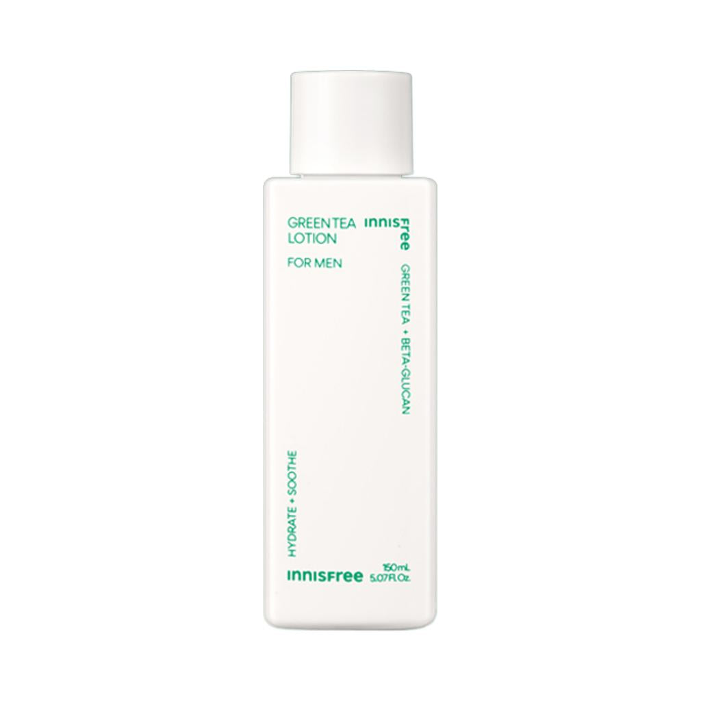 【韓國製】innisfree 男士綠茶爽膚水＋乳液 2件套｜補水保濕