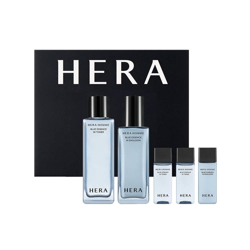【韓國製】HERA 男士 Blue 護膚 2件套｜補水 清爽