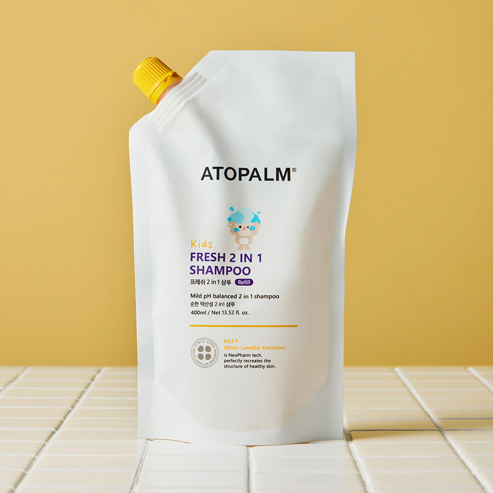 ATOPALM Kids Fresh 2in1 洗髮精 補充裝