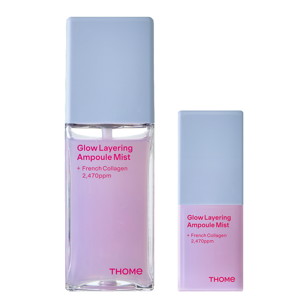 【韓國製】THOM 膠原蛋白安瓶噴霧 73.8ml 套裝（＋30ml）｜彈潤 補濕