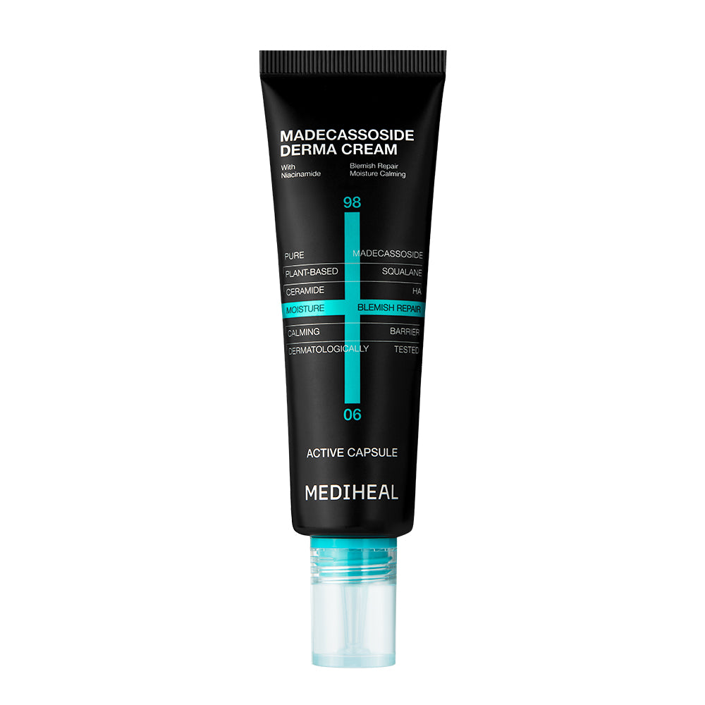 【韓國製】MEDIHEAL 美迪惠爾 積雪草苷修護面霜 50ml＋50ml｜舒緩 修護