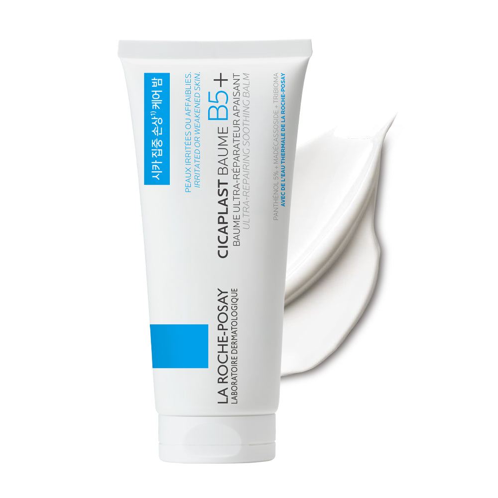 La Roche-Posay 理膚寶水 Cicaplast B5+ 修護霜 100ml 套裝（＋精華 7.5ml＋透明質酸精華 3ml）｜修護屏障