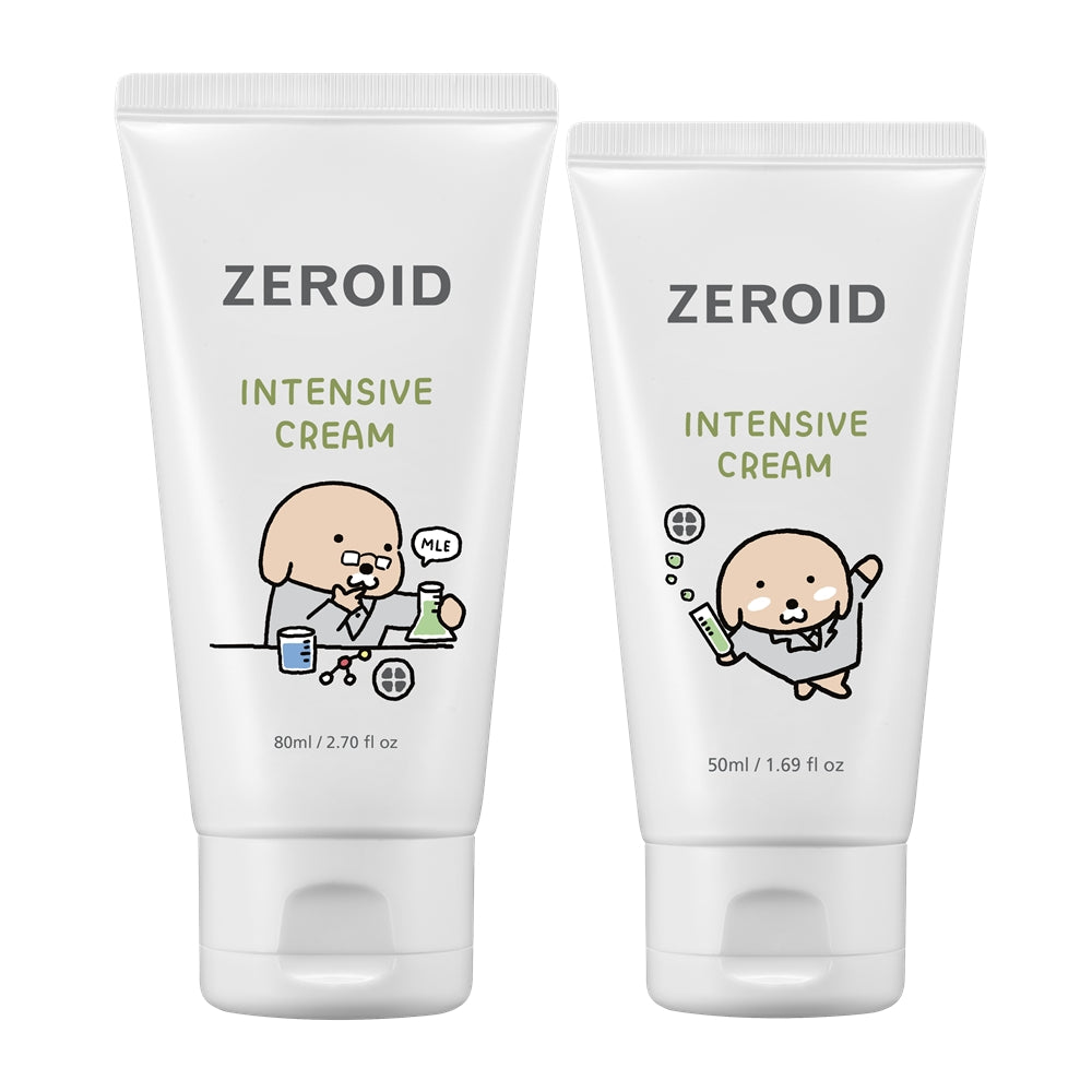 【韓國製】ZEROID 高效修護面霜 80ml＋50ml｜極乾肌 修護屏障