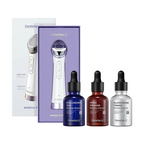 Centellian24 Madeca Prime 3-in-1 microcurrent high-efficiency beauty instrument directly from Korea, water light whitening and firming enhancement (RF radio frequency + EMS microcurrent + LED) set/single purchase