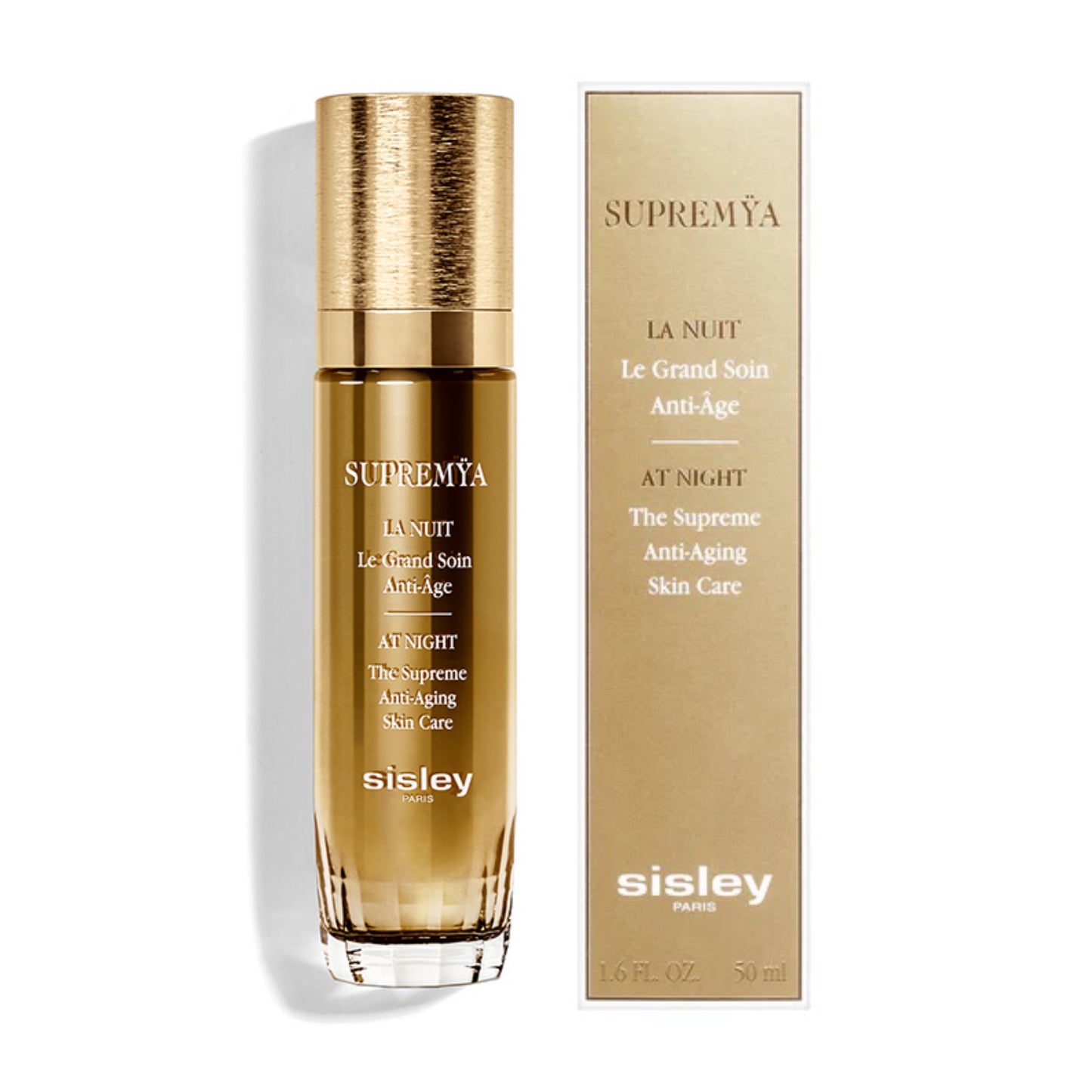 (Genuine and in stock) Sisley's new and upgraded version of the Supreme Revitalizing and Regenerating Night Cream and Cream Supremya At Night The Supreme Anti-Aging Skin Care 30ml