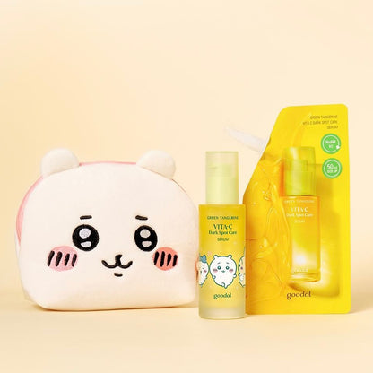 South Korea Goodal x Chiikawa Limited Edition Vita-C Green Orange Whitening and Spot-Blemishing Vitamin C Set