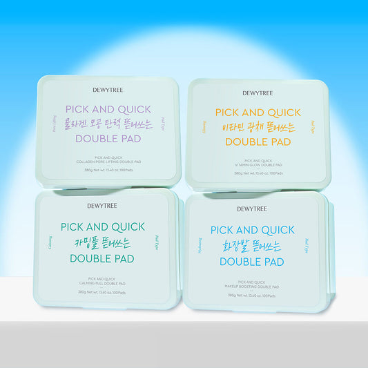 Dewytree 大容量雙面調理棉片100片 (4款可選)Pick & Quick Double Pad 100pcs (4 Types)