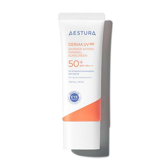 AESTURA Derma UV365 Barrier Hydra Mineral Sunscreen 長效保濕物理防曬霜 40ml