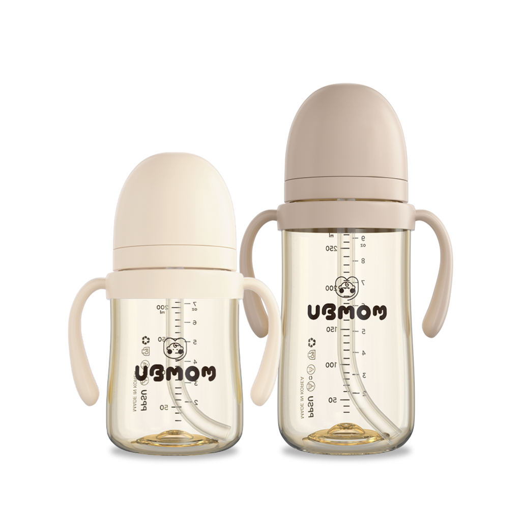 【韓國製】Ubmom Signature PPSU 吸管杯 200ml＋280ml 套裝