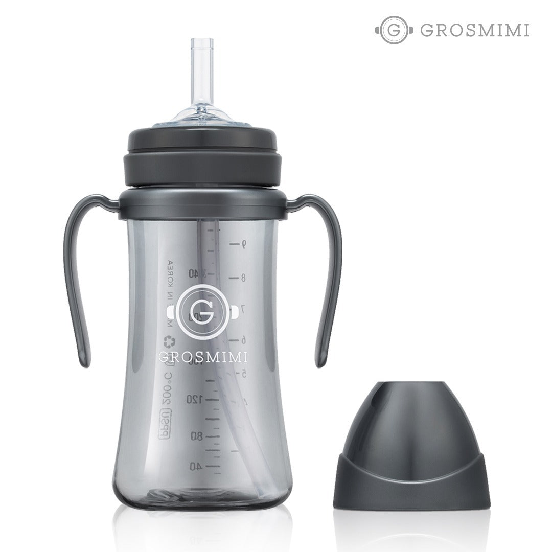 Grosmimi PPSU Dark Series 吸管杯 300ml