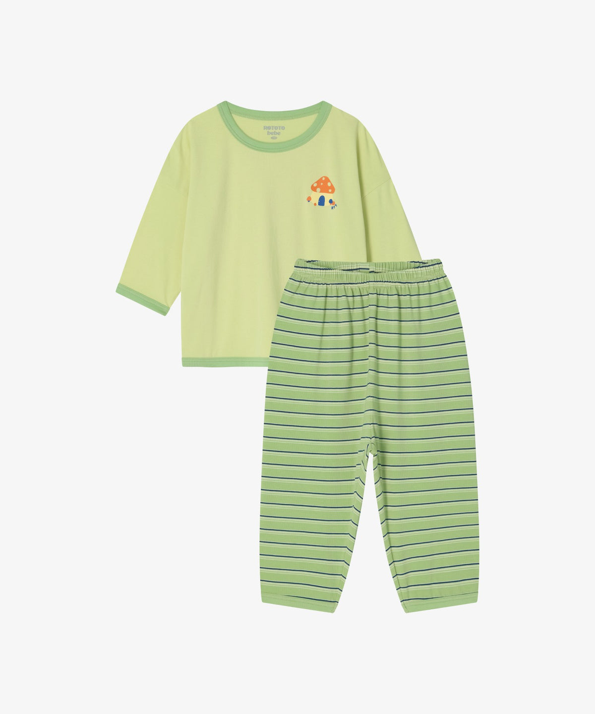 【韓國製】Rototo Bebe / 로토토베베 면모달 포인트 헐랭 家居服 (3 color)