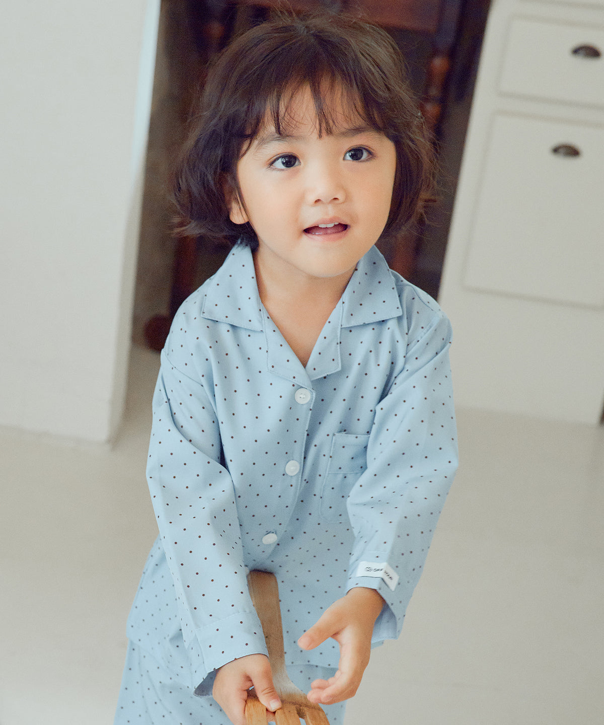 【韓國製】Offhour Kids / 오프아워 키즈 코코아 머그 兒童 長袖睡衣套裝