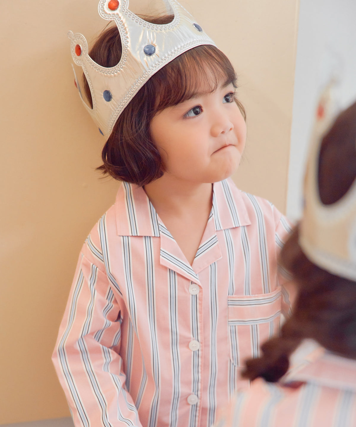 【韓國製】Offhour Kids / 오프아워 키즈 【親子套裝】 璀璨 兒童 長袖睡衣套裝
