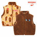 【韓國品牌／中國製】Bebedepino 臘腸狗 滿版雙面棉服背心 BP63VP309