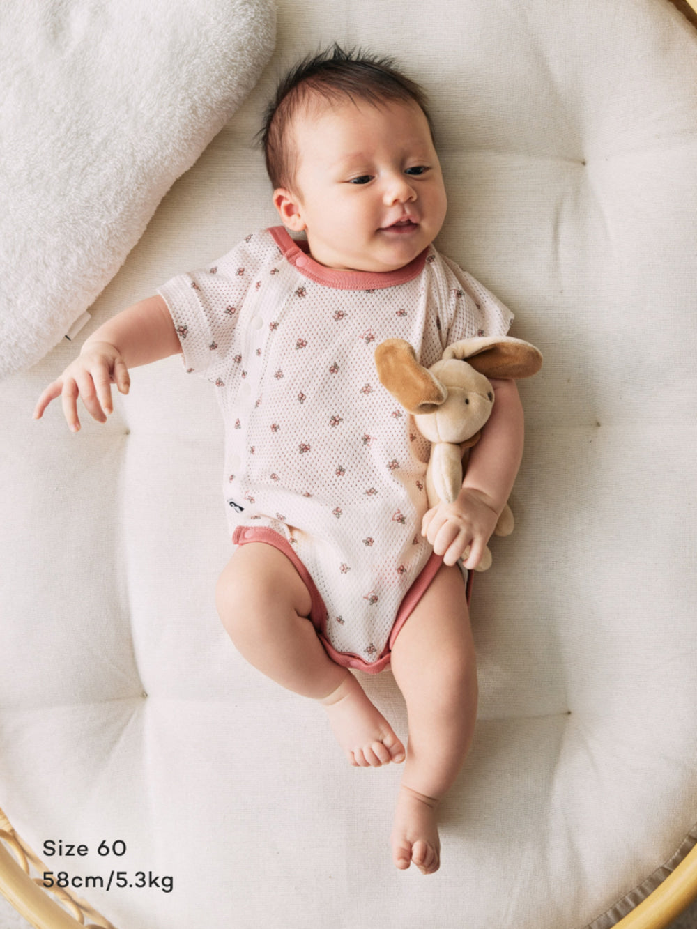 Konny Cotton Mesh Bodysuit