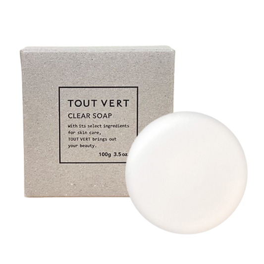 Tout Vert 美白去角質透明潔面皂 Clear Soap 100g