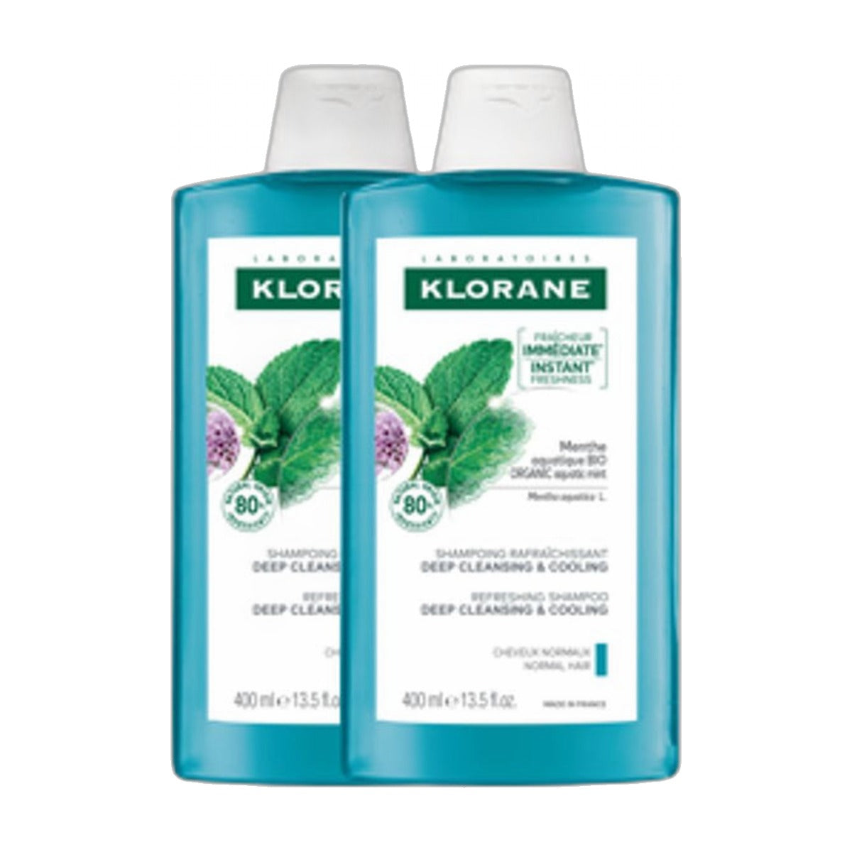 KLORANE Aqua Mint Shampoo Double 洗髮露