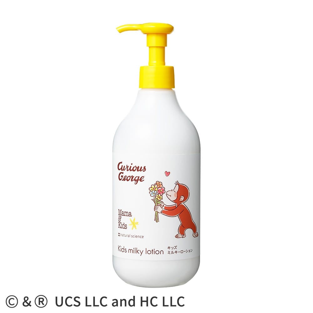 【日本製】MAMA&KIDS 兒童全身保濕乳液 3歲起 無香料 200ml／380ml 2款