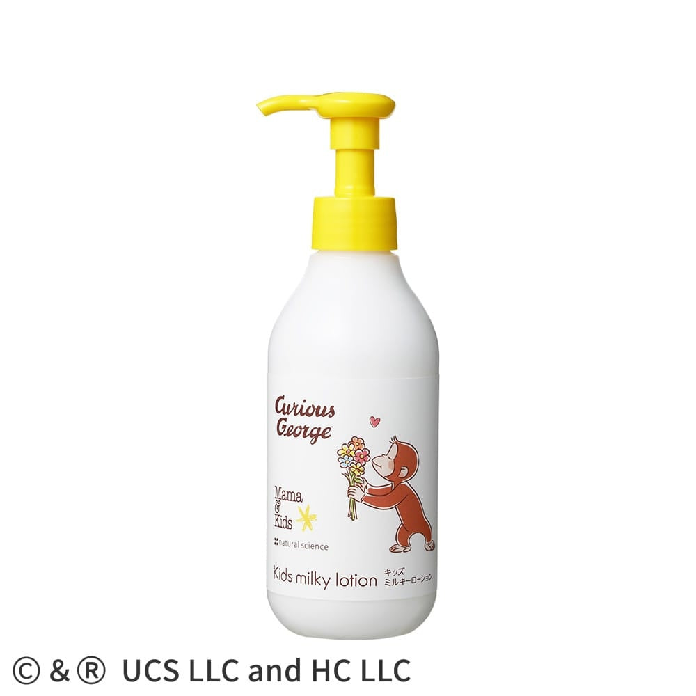 【日本製】MAMA&KIDS 兒童全身保濕乳液 3歲起 無香料 200ml／380ml 2款