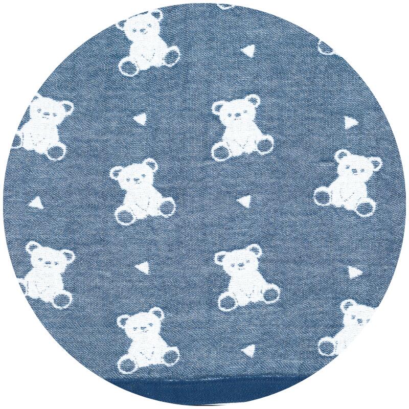 【日本製】Reve de bebe 4層紗布嬰兒浴巾 70×100cm 純棉 午睡被 11色